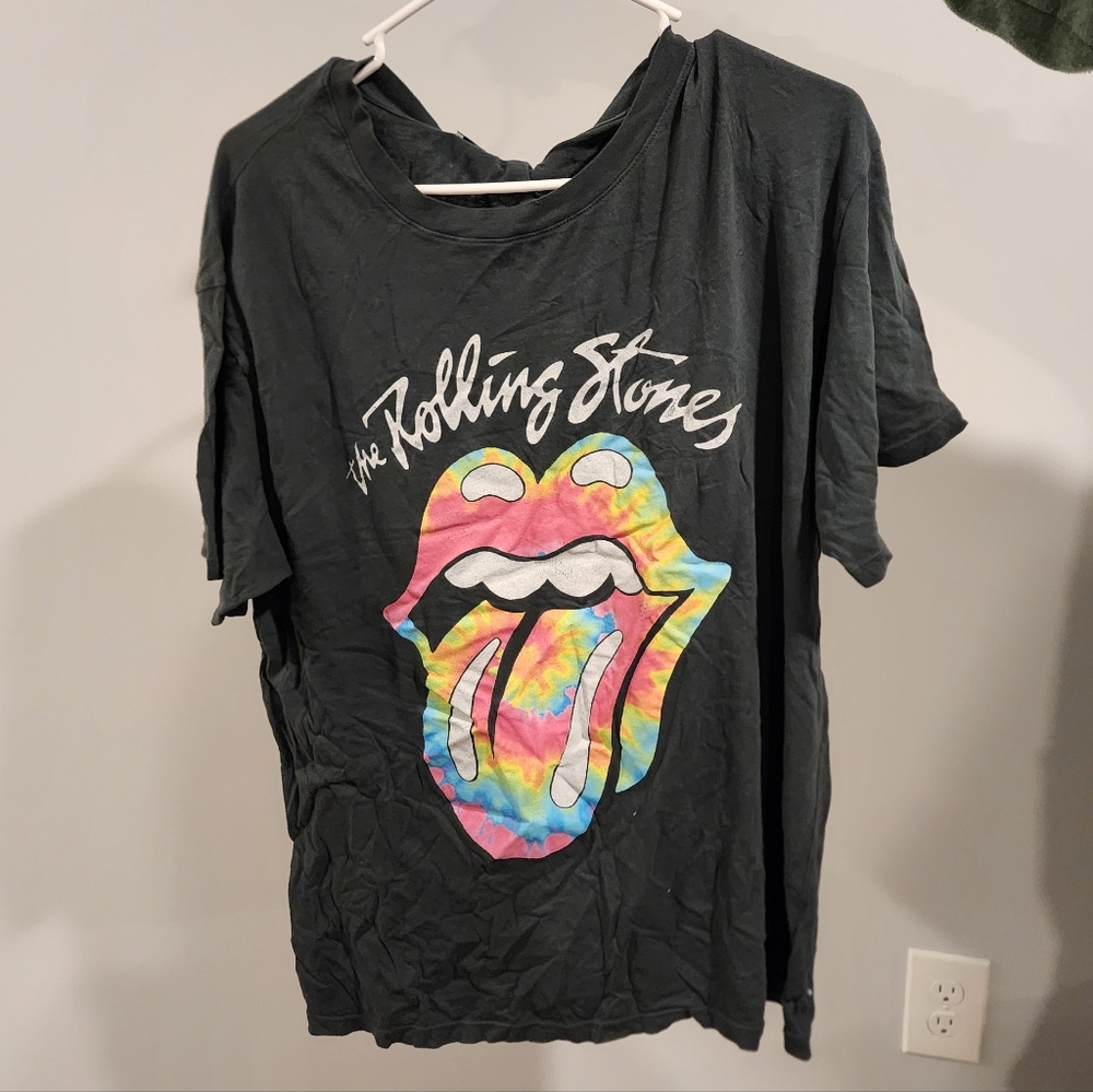 Daydreamer Black Rolling Stones Graphic Tee